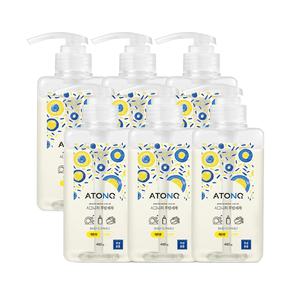 아토앤오투 시그니처 주방세제 레몬향 본품 6개 상큼함