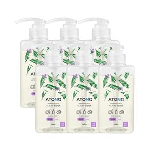 아토앤오투시그니처 주방세제 로즈마리향 본품 6개 은은함