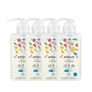아토앤오투 시그니처 주방세제 무향 본품 4개 세정력