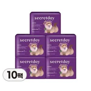 시크릿데이 러브 슈퍼롱 오버나이트 8PX10팩