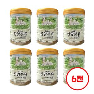 일동후디스 산양분유 시그니처 1단계 (800g x 6캔)