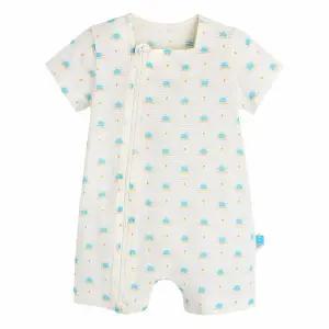 [보리보리/모이몰른]신생아우주복 라이징쿨에버반팔지퍼우주복 M252UUN09P