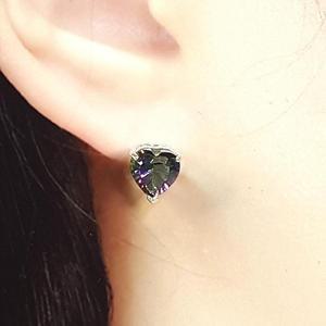 [블루케이] A하트 미스틱토파즈 원석귀걸이250309-04