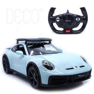 1:14 라스타 RC카 포르쉐 911 다카르 그린 라이트 무선조종 알씨카 미니카