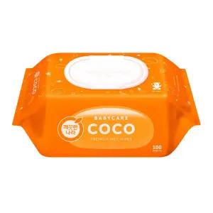 N 깨끗한나라 베이비케어 코코 물티슈 100매