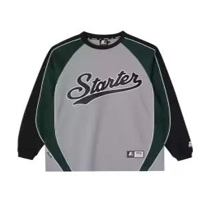 [스타터 블랙라벨]웨이브 로고 저지 롱슬리브 (그레이) SA243ILS26_GRY