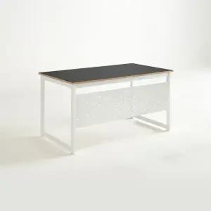 몬드 LPM 데스크책상 테이블 1400x600 철재가림막