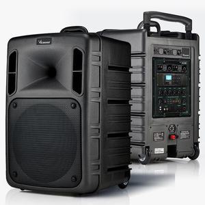 VICBOSS PWA-VN1204 600W 충전용 앰프 스피커 핸들형 캐리어 블루투스 USB 무선마이크4개