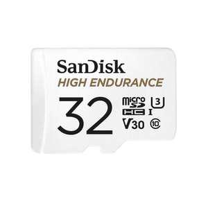 샌디스크 ENDURANCE MicroSD 메모리카드 32GB SDSQQNR