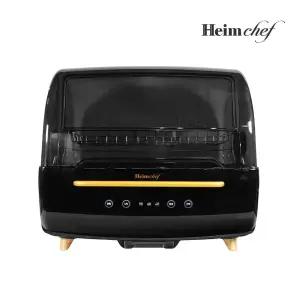 하임셰프 울트라 70L UV-C LED 고온 살균 식기건조기 열풍 젖병소독기 블랙 HTD-3300