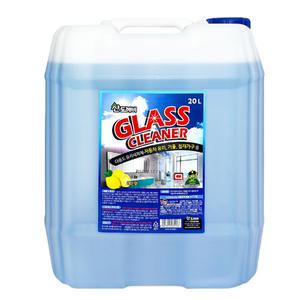 산도깨비 유리세척제 20L(말통)/ 레몬향 / 유리세정제