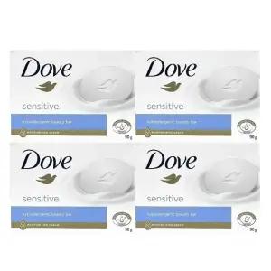 도브 센서티브 뷰티바 세수비누 클렌징바 90g 4개입 (WFHUO9Q)