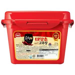 사조 해표 순창궁 태양초 고추장 4.5kg x 1개 / 장류