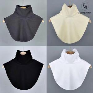 페이크 목폴라 가짜 목만 있는 폴라티 겨울 넥워머 공갈 목티 패션