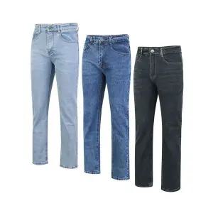 [하프클럽/골프]SNP골프 남성 시그니처 데일리 스트레이트 데님팬츠