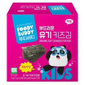 [하림] 푸디버디 부드러운 유기 키즈김 15g
