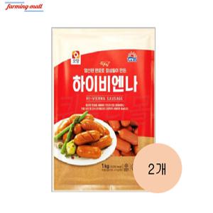 [보금푸드] 사조 대림 오양 하이 비엔나 1kg 2개