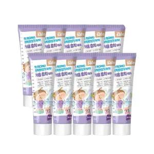 키즈세이프 치약 포도향 90g x 10개