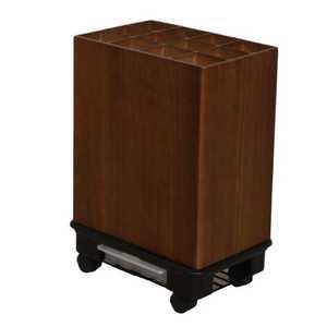 원목 우산통 호텔 우산꽂이 이동식 대형 보관함 카페