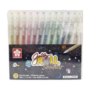 사쿠라 겔리롤 스타더스트 12색세트 XPGB-12ST/1.0 볼펜 중성펜