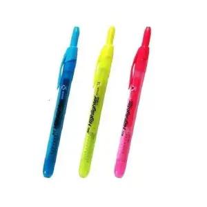 [하프클럽/]노크형광펜(SP)-블루 1000 1세트 120개입