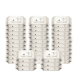 올곧은 물티슈 휴대용 캡형 20매 36팩 엠보싱