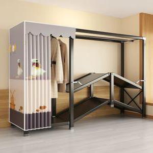 조립식 철제 옷장 무볼트 스피드랙행거 드레스룸시스템 선반 스탠드 이불장