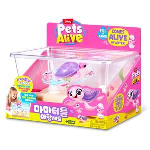 [아이비젼]펫얼라이브 마마터틀 움직이는 거북이 장난감 어항 작동완구 리얼펫