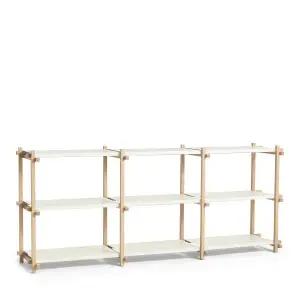 [HAY](대구신세계)헤이 HAY Woody Low 2.0 Soap Oak-Almond white 우디 로우 2.0