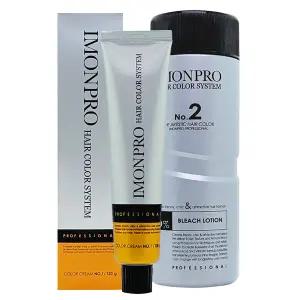 아름다운화장품 아이몬 헤어 칼라 크림 염색약 염모제 120g