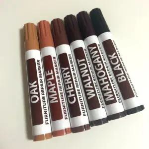 가구수리 마카펜 6컬러 마루바닥 흠집보수 셀프리폼 우드터치펜 인테리어용