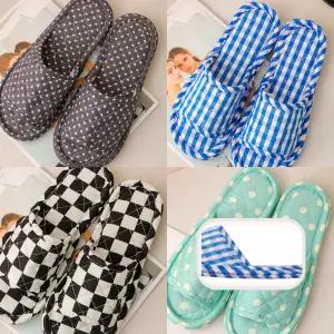 덧신 실내화 슬리퍼 3중쿠션 5P 퀼트 면 실내화 어린이집 유치원 교사