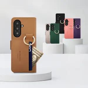 [비유어산타] 피렌체 갤럭시 Z폴드7 케이스 카드수납 힌지보호 이태리 소재