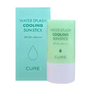김정문알로에 큐어 워터 스플래쉬 쿨링 선스틱 23g(SPF50+) 2개 (HI)