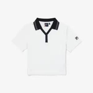 휠라 테니스 라이프 골지 카라티셔츠 FS2TSF2363F_OWH