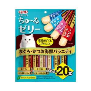 이나바 챠오스틱 참치+가다랑어+해산물 버라이어티 300g (TSC-224)