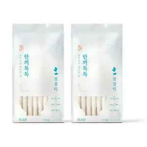 한끼톡톡 청결미 쌀 3kg (150g x 10개입 x 2)