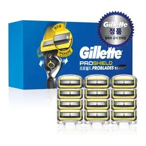 [질레트]2024 프로쉴드 옐로우 면도날 12입