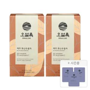오설록 제주 화산우롱차 티백 20입, 2개 + 증정(피치 파파야 블랙티, 3개)