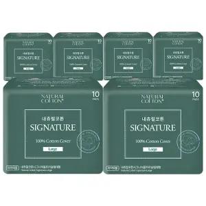 내츄럴코튼 [시그니처] 대형 10Px6팩
