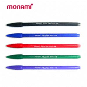 모나미/사무/문구/필기구/사인펜/수성펜/플러스펜 3000