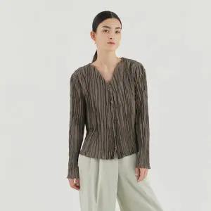 [플리츠미](대구신세계)핸드메이드 크리즈 플리츠 자켓_HPJKF024H31