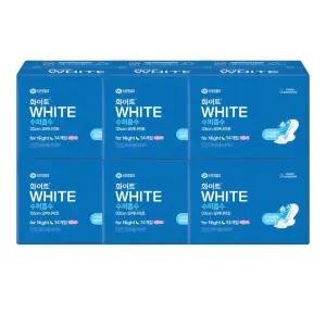 화이트 수퍼흡수 오버나이트 14매 6팩