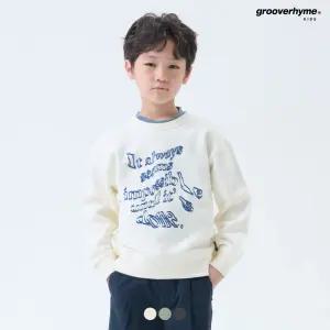 [그루브라임키즈]남아) C100 3단쭈리 더스트 그래픽 맨투맨 (LITSCTM821M)