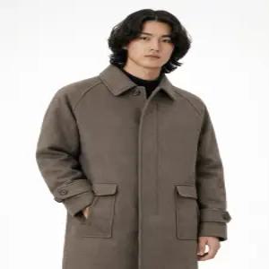 [닉스][NIX]남) 오버핏 발마칸 모직 코트 (FNPWCCO102P)