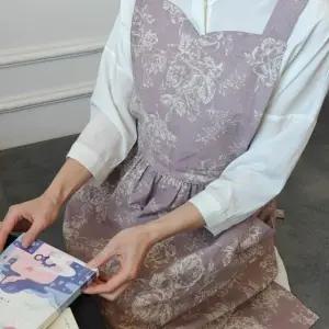 메르올린 핑크 주방 카페 어린이집 예쁜 방수 앞치마 (WFJI9G6)