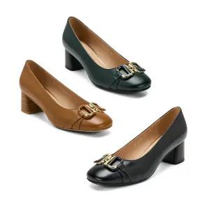 본사 소가죽 펌프스, 9124207 3color 택1 (5cm)