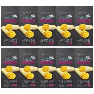 남향푸드 또띠아 냉동 브리또 고구마치즈 125g x 10개 / 부리또