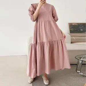 [보리보리/보리맘]롤 캉캉 코튼 여름 롱 원피스 R861