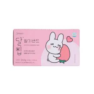 네이처오다 달칩 과자 딸기샌드 20개입 2팩